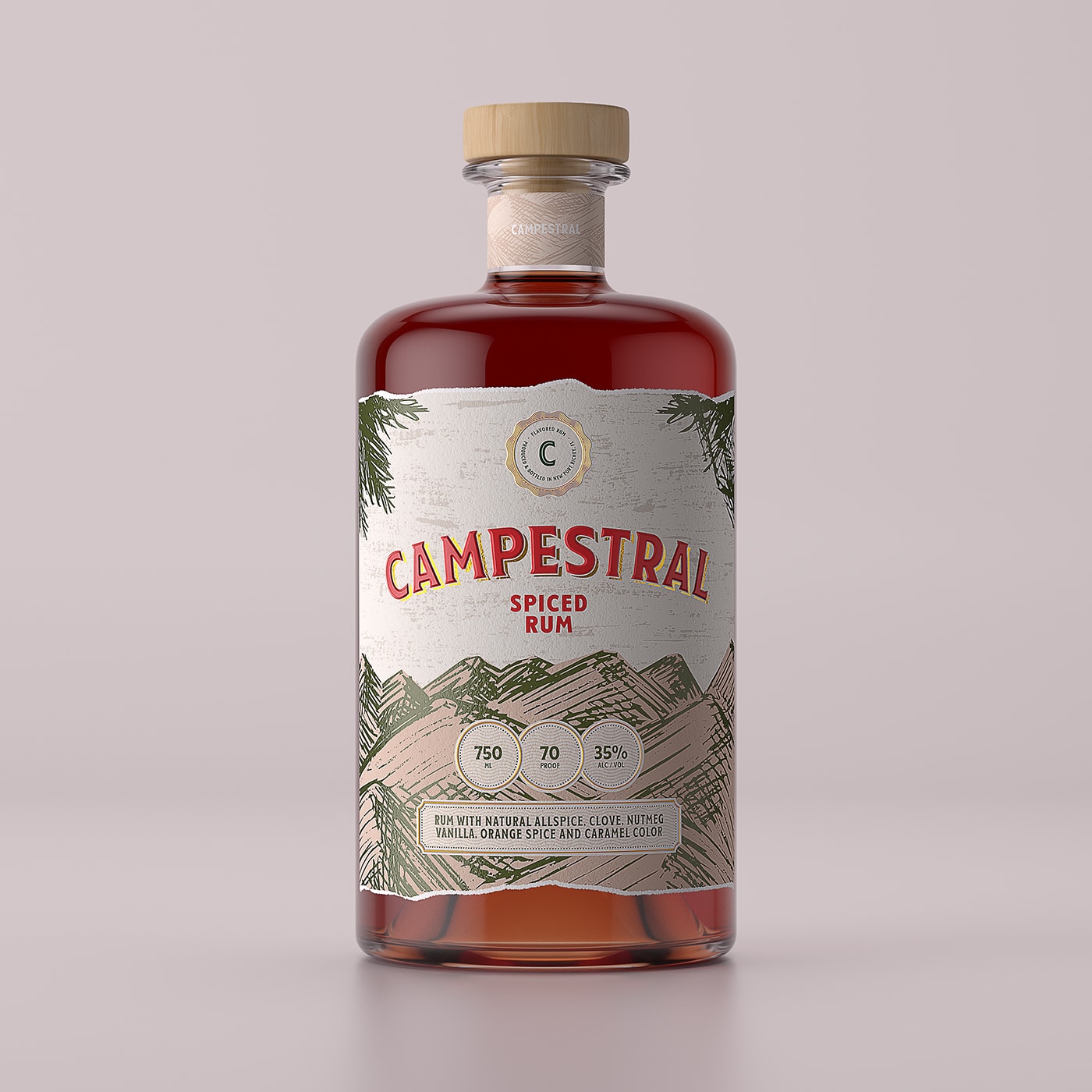 朗姆酒包裝設計